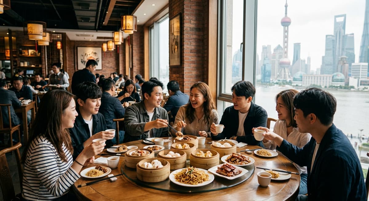 무비자 호재 타고 상하이 급부상… 단거리 미식·문화 여행 붐
