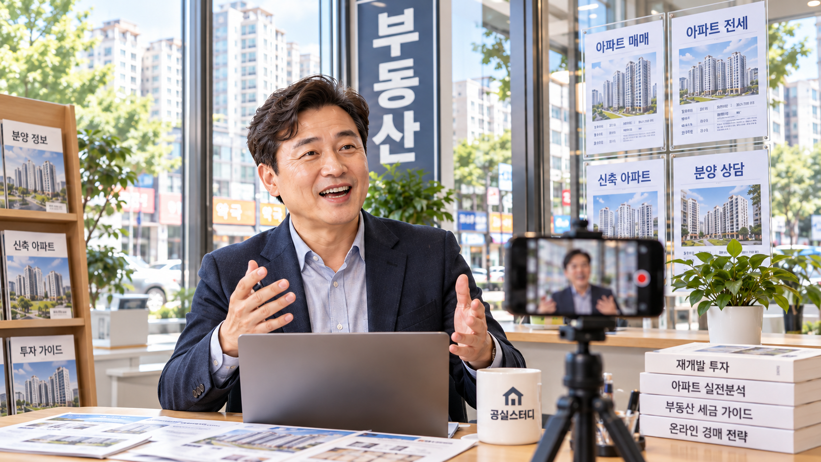 스마트폰으로 강의 촬영